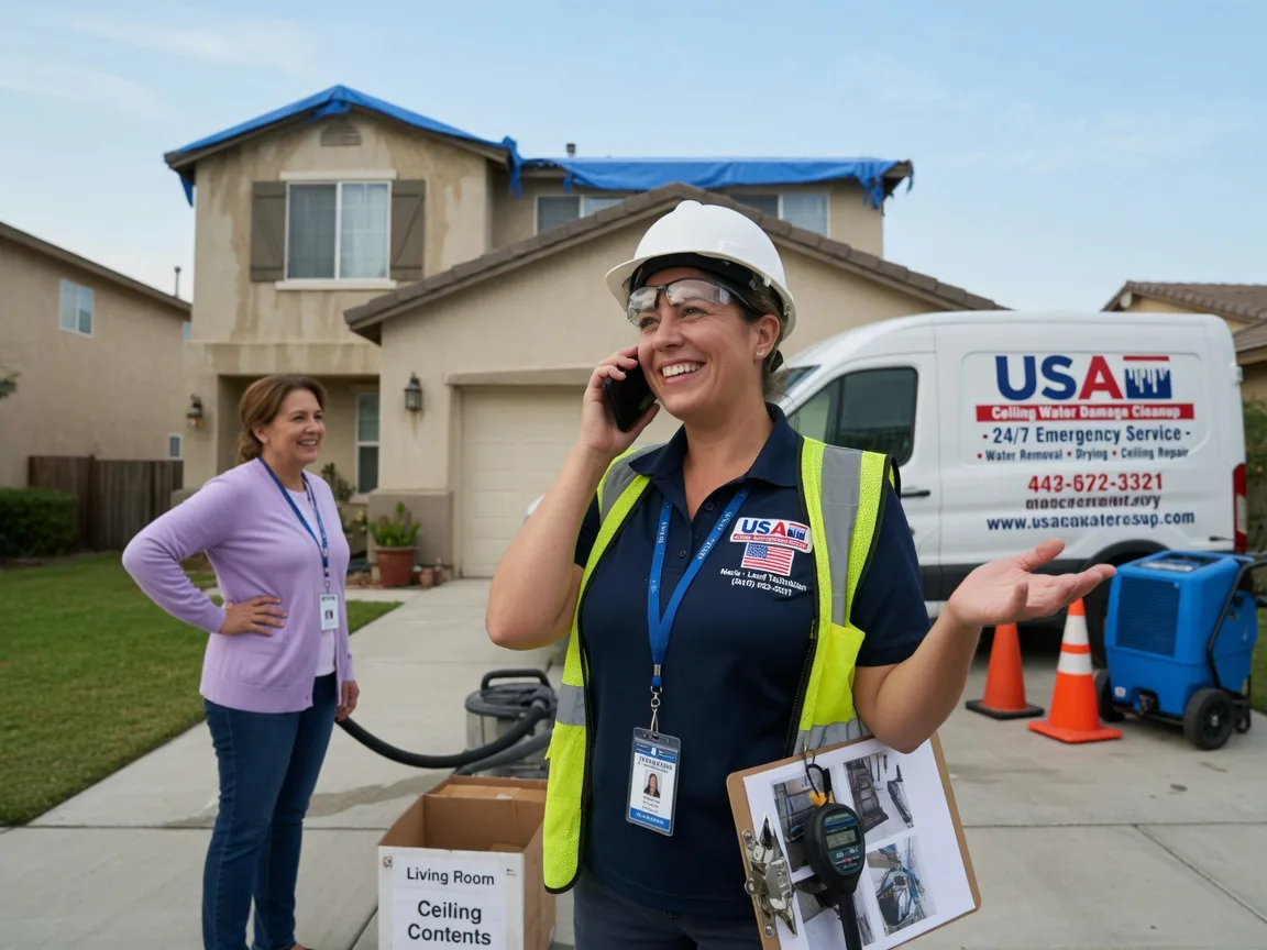 Ceiling Water Damage Restoration Erie, ND FAQs